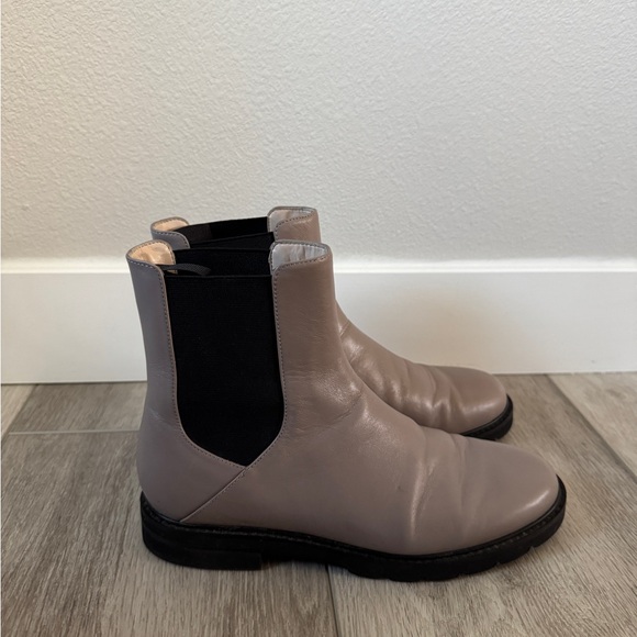 Stuart Weitzman Taupe Ankle Boots - Picture 2 of 4